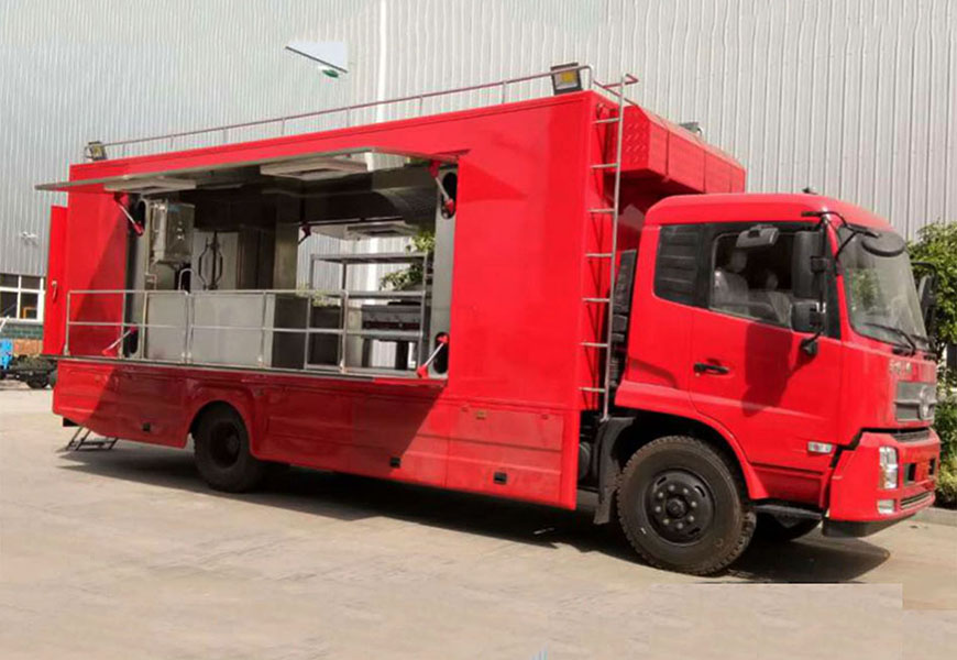 東風(fēng)天錦餐車,天錦炊事車